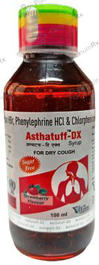 Asthatuff-DX Syrup Strawberry Sugar Free