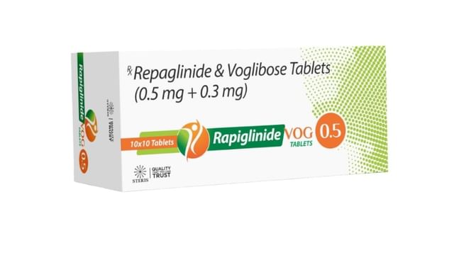 Rapiglinide Vog 0.5/0.3mg Tablet 10s