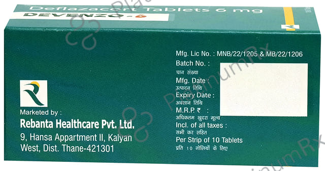 Devanzo 6mg Tablet 10s