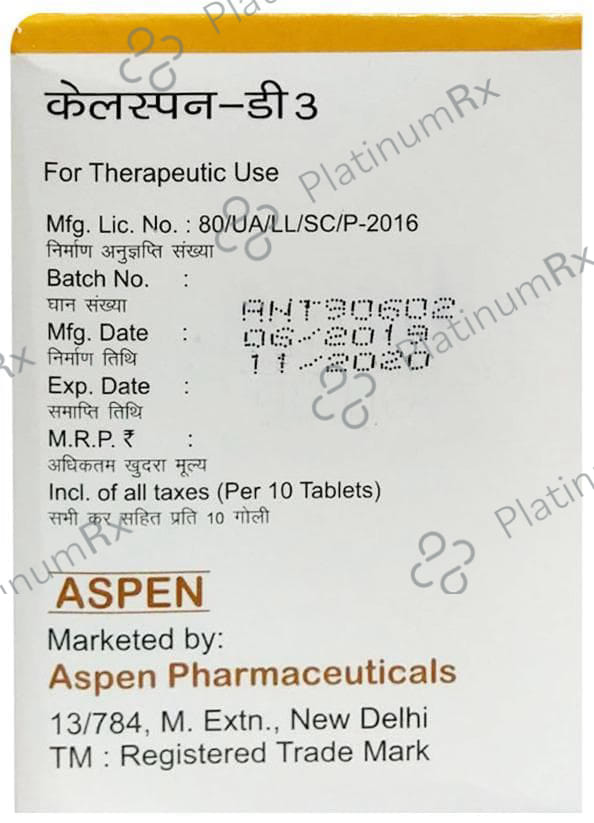 Calspen-D3 Tablet