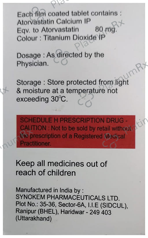 Remetor 80 Tablet 15 Tablet