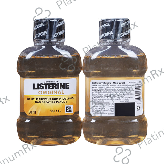 Listerine Original Mouth Wash 80ml