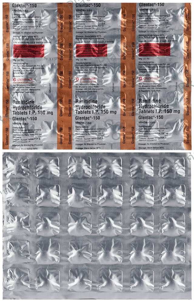 Glentac 150mg Tablet 30s