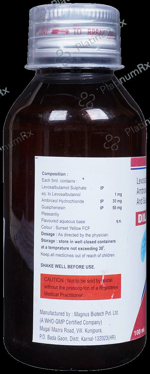 Dilatic X 15/50/1mg Syrup 100ml