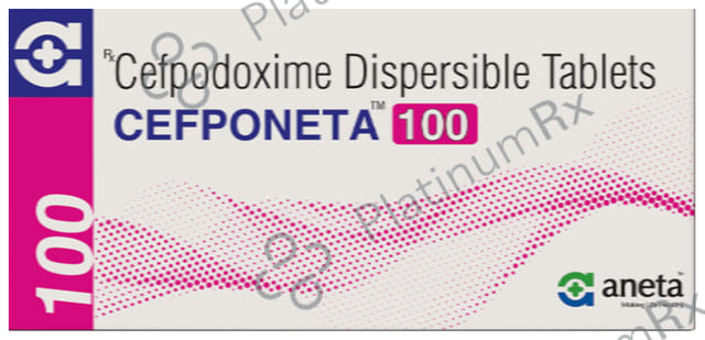 Cefponeta 100 Tablet DT 10s