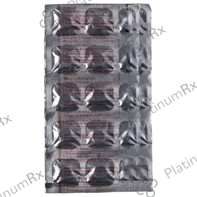 Novamox DT 125mg Tablet 15s