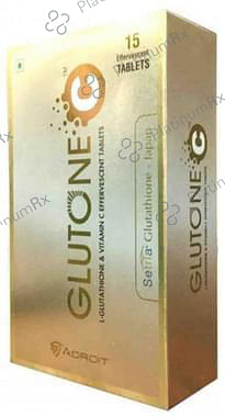 Glutone C with L Glutathione & Vitamin C for Healthy Skin & Immunity Effervescent Tablet 15s