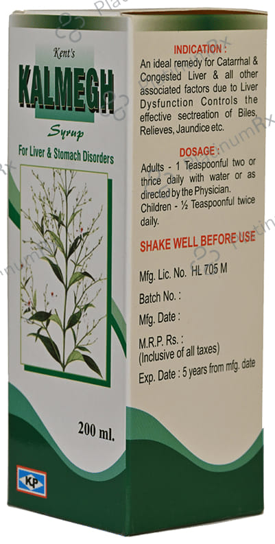 Kent's Kalmegh Syrup 200 ml