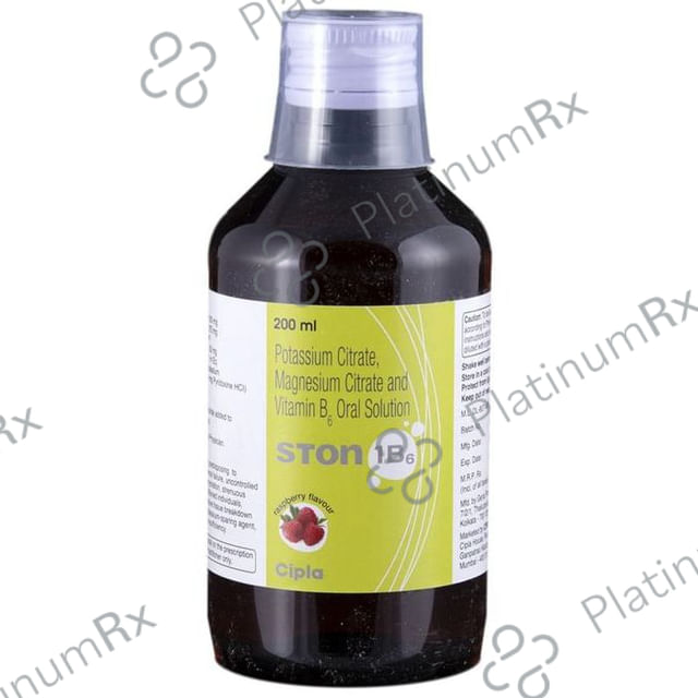 Ston 1B6 Raspberry Oral Solution 200ml