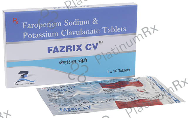 Fazrix 125/200mg CV Tablet 10s