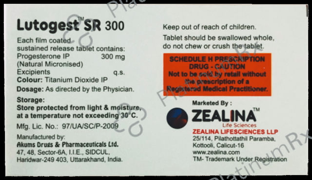 Lutogest 300 SR Tablet