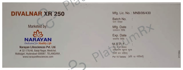 Divalnar XR 250 Tablet