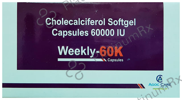 Weekly 60K Softgel Capsule