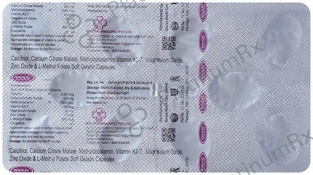 Myocal-K2 Soft Gelatin Capsule