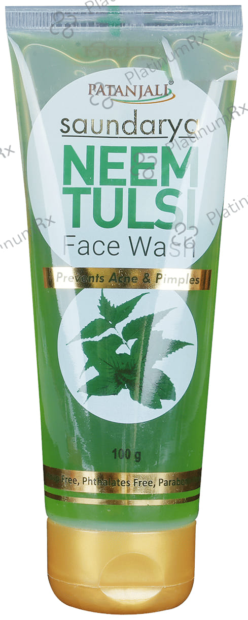 Patanjali Ayurveda Saundraya Neem & Tulsi Face Wash