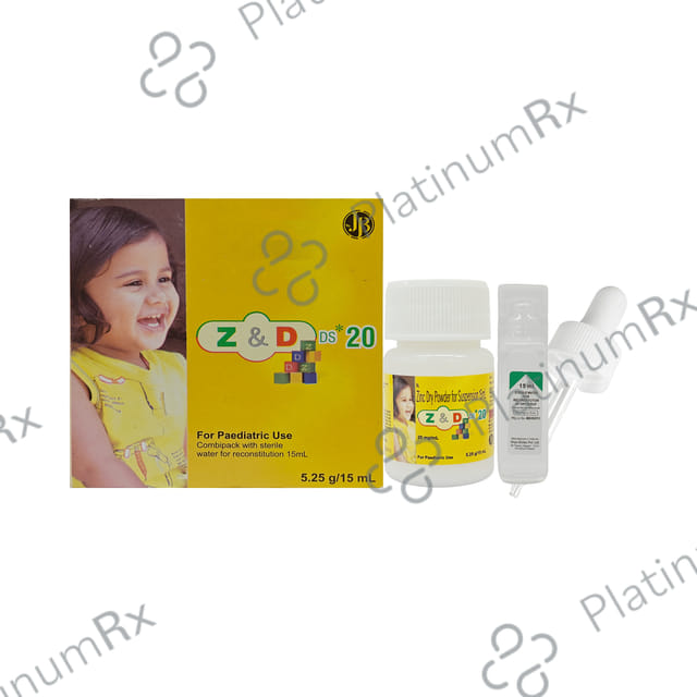 Z&D 20mg Dry Syrup 15ml