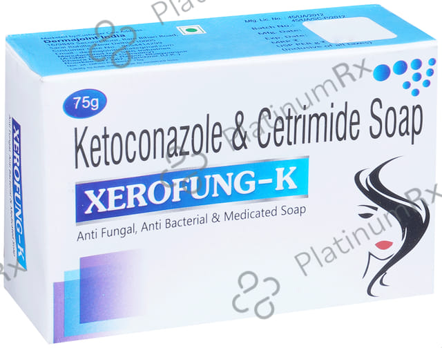 Xerofung K Soap 75gm