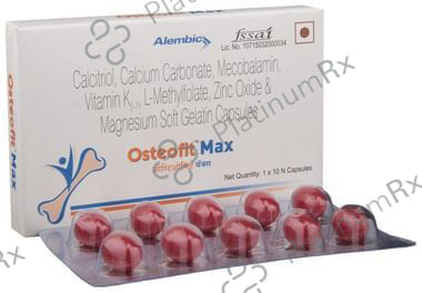 Osteofit Max Soft Gelatin Capsule 10s