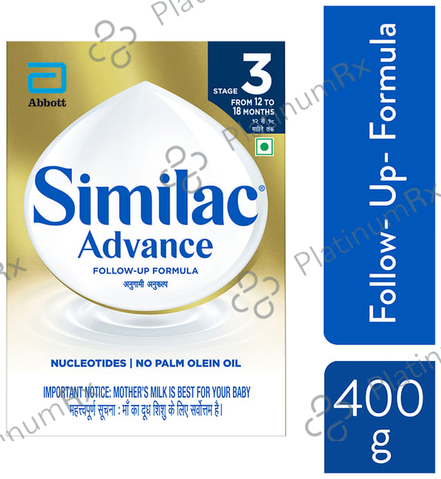 Similac Advance Stage 3 Follow Up Formula (12 to 18 months) Powder 400gm