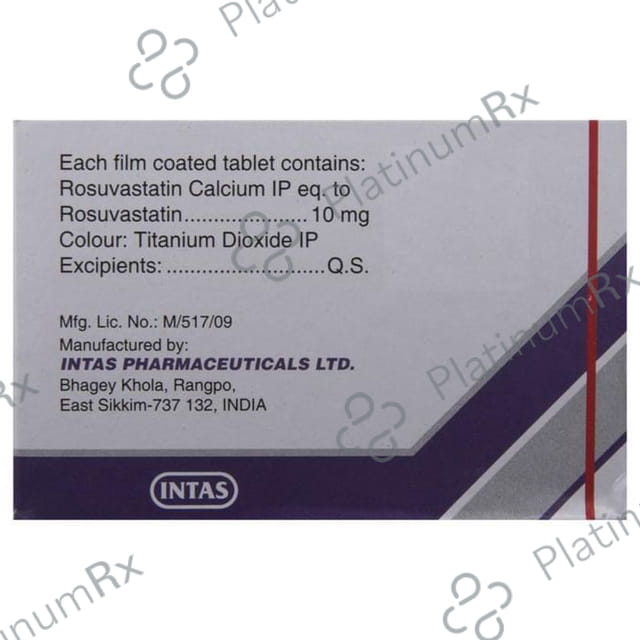 Arvast 10mg Tablet 10s