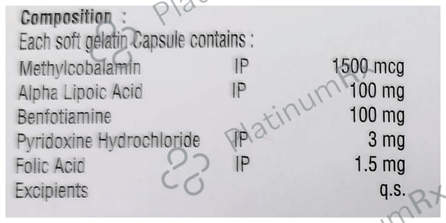 Neo Nervbion Plus Soft Gelatin Capsule 10s