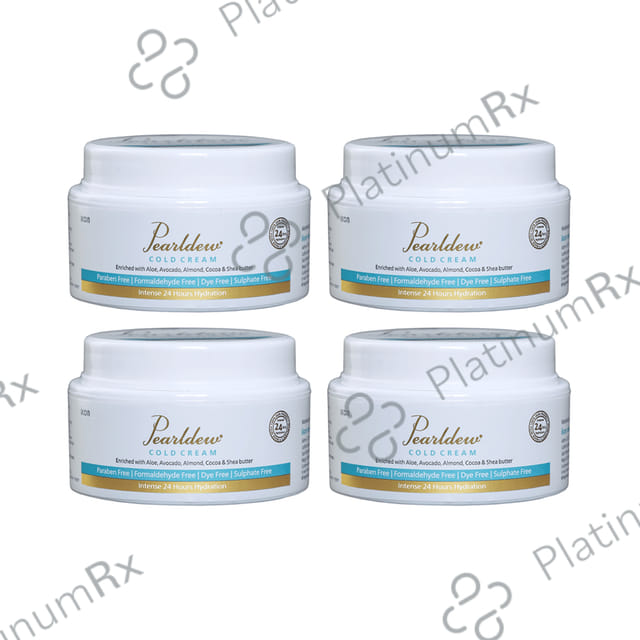 Pearldew Cold Cream (50gm Each) 4 jar