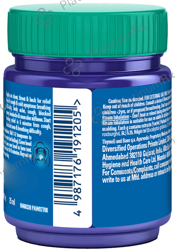 Vicks Vaporub Balm 25ml