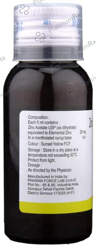 Zincolife 20mg Suspension 50ml