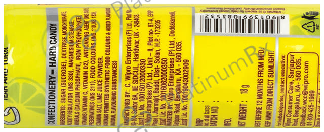 Glucovita Bolts Lemon Flavour Tablet 20s