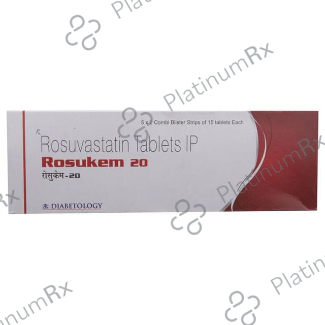 Rosukem 20mg Tablet 15s