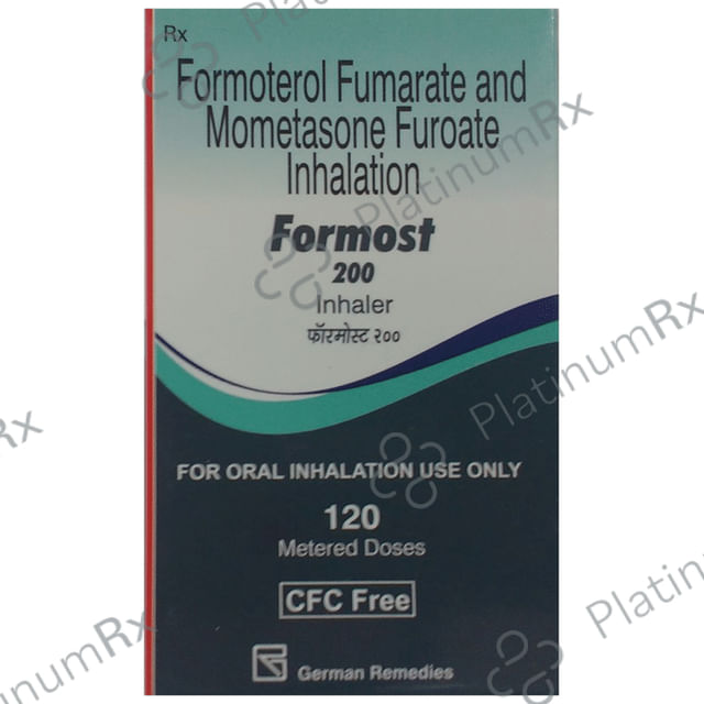 Formost 200/6mcg Inhaler 120MDI
