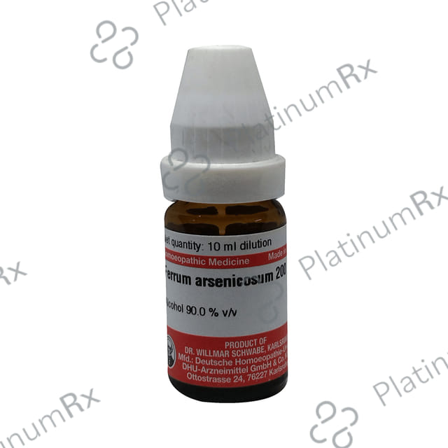 Dr Willmar Schwabe Germany Ferrum Arsenicosum Dilution 200
