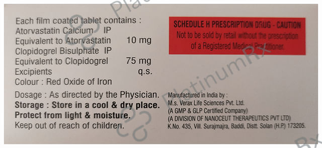 Atorget-CV 10 Tablet