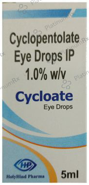 Cycloate Eye Drop