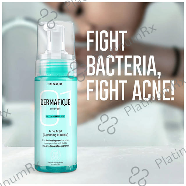 Dermafique Oily-Acne Prone Skin Acne Avert Cleansing Mousse
