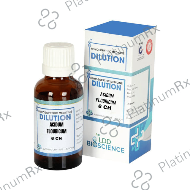 LDD Bioscience Acidum Flouricum Dilution 6 CH 30 ml