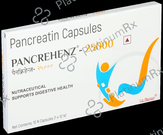 Pancrehenz 25000 Capsule 10s