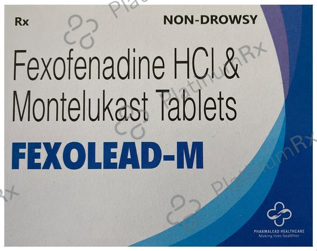 Fexolead M 120/10mg Tablet 10s