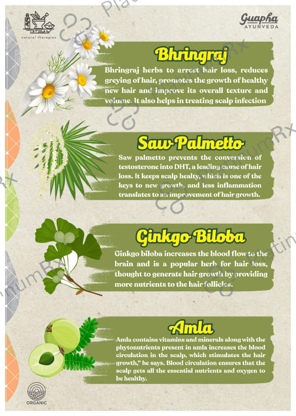 Guapha Ayurveda Hair Wellness Tablet