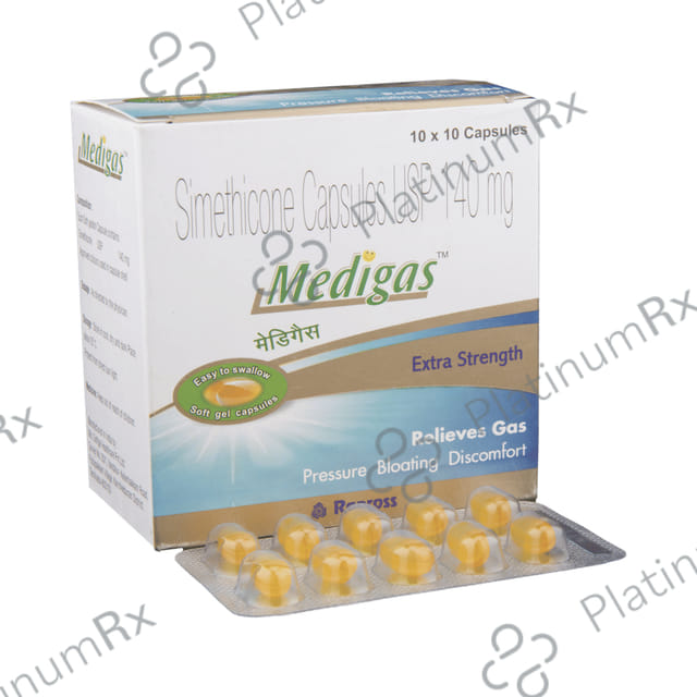Medigas Capsule 10s