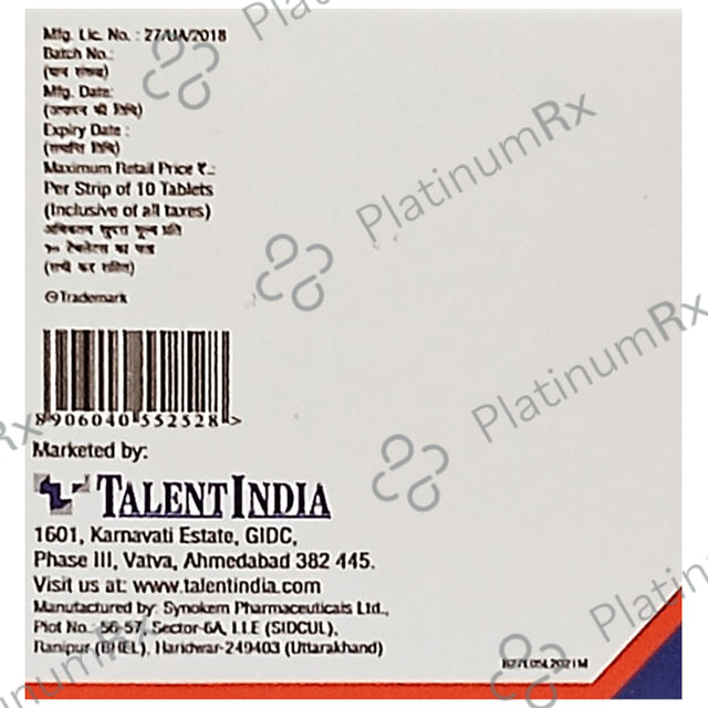 Bilajoy M 20/10mg Tablet 10s