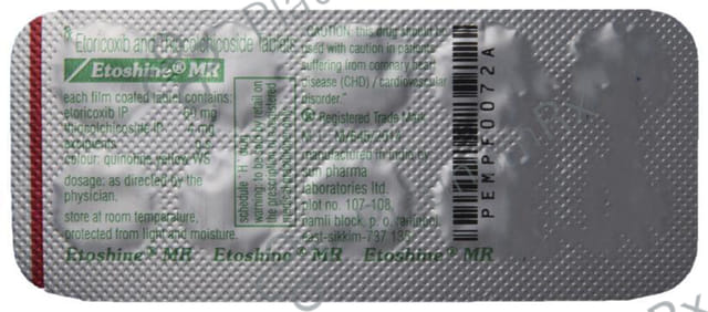 Etoshine MR 60/4mg Tablet 10s