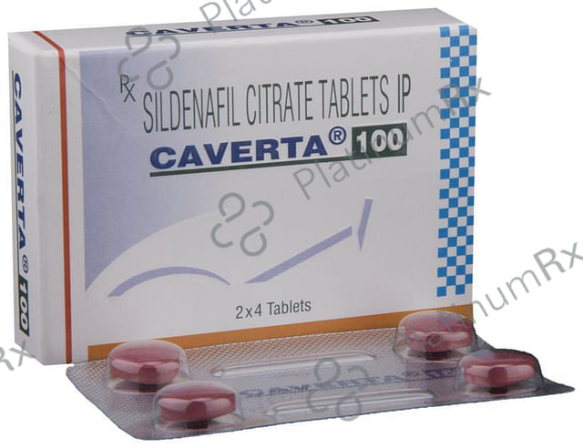 Caverta 100mg Tablet 4s