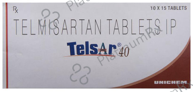 Telsar 40mg Tablet 15s