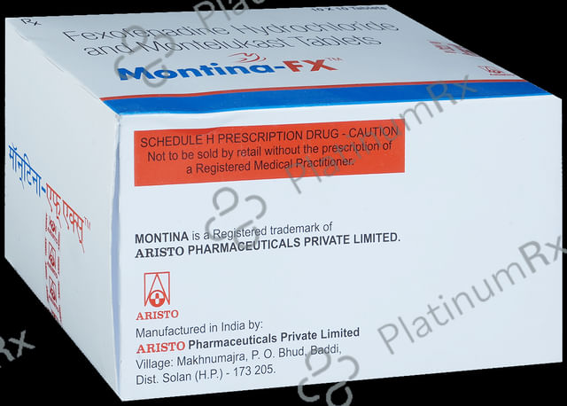 Montina FX 10/120mg Tablet 10s