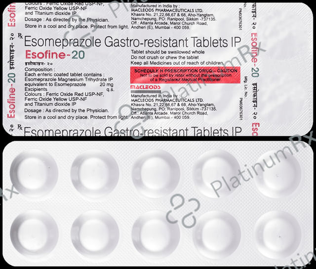 Esofine 20mg Tablet