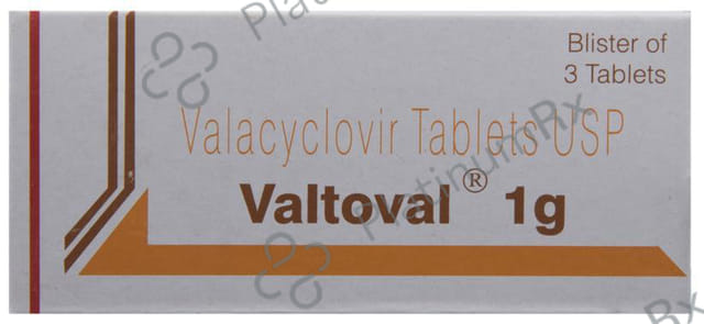 Valtoval 1000mg Tablet 3s