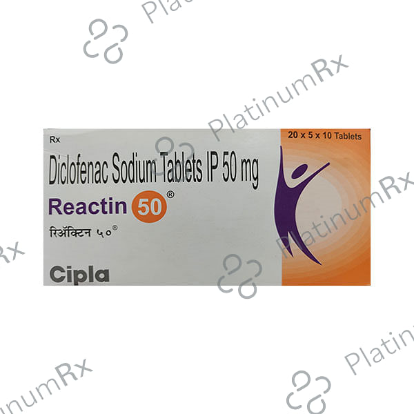 Reactin 50mg Tablet 10s