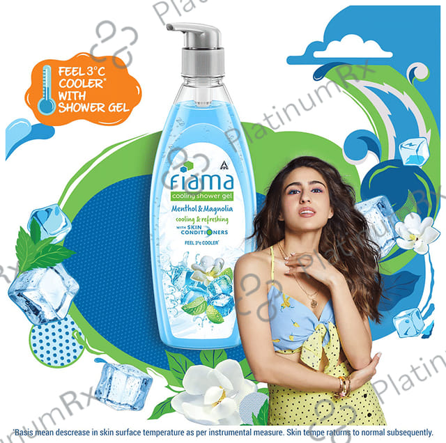 Fiama Menthol & Magnolia Cooling Shower Gel 500 ml