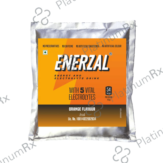 Enerzal Energy & Electrolyte Drink Orange Flavour Powder 1kg